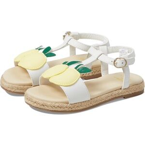 Janie and Jack Girl's Lemon Icon Sandals